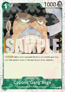 Capone"Gang"Bege (ST02-004) (V.2) - The Best (Common) [PRB01-ST02-004] - Cards Beyond