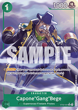 Capone"Gang"Bege (ST02-004) (V.4) - The Best (Alternate Art) [PRB01-ST02-004] - Cards Beyond