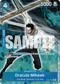 Dracule Mihawk (ST03-005) (V.3) - The Best (Common) [PRB01-ST03-005] - Cards Beyond