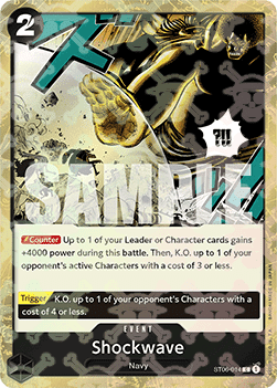 Shockwave (ST06-014) (V.2) - The Best (Common) [PRB01-ST06-014] - Cards Beyond