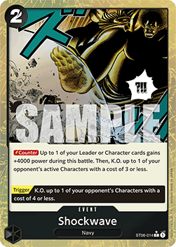 Shockwave (ST06-014) (V.3) - The Best (Common) [PRB01-ST06-014] - Cards Beyond