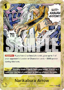 Narikabura Arrow (ST09-014) (V.2) - The Best (Common) [PRB01-ST09-014] - Cards Beyond