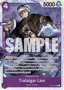 Trafalgar Law (ST10-010) (V.1) - The Best (Super Rare) [PRB01-ST10-010] - Cards Beyond