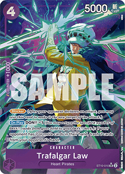 Trafalgar Law (ST10-010) (V.2) - The Best (Alternate Art) [PRB01-ST10-010] - Cards Beyond