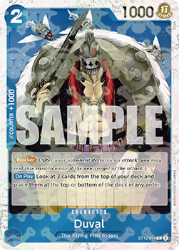 Duval (ST12-014) (V.2) - The Best (Common) [PRB01-ST12-014] - Cards Beyond