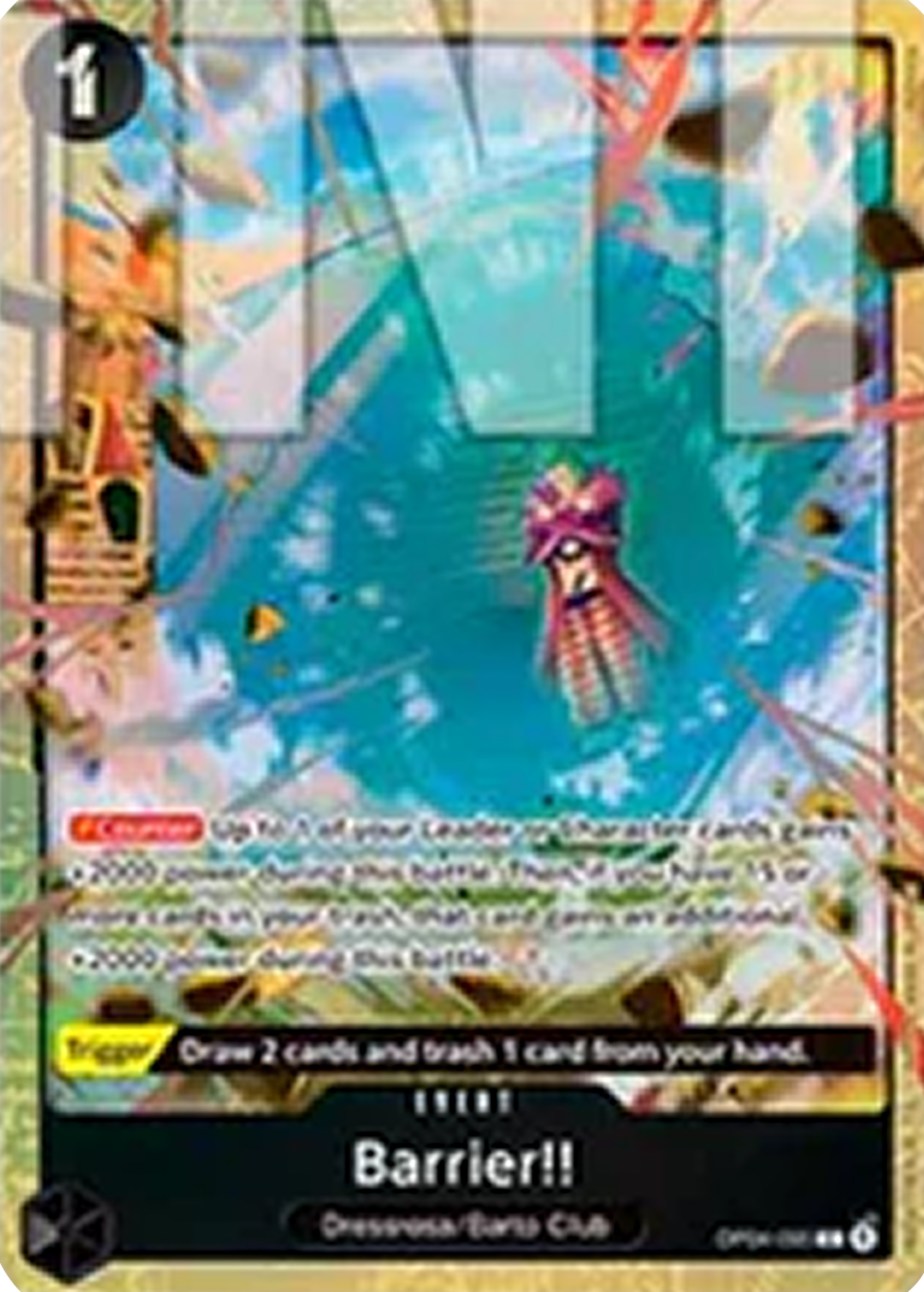 Barrier!! (OP04-095) - Unnumbered Promos (Common) [UP-OP04-095] - Cards Beyond