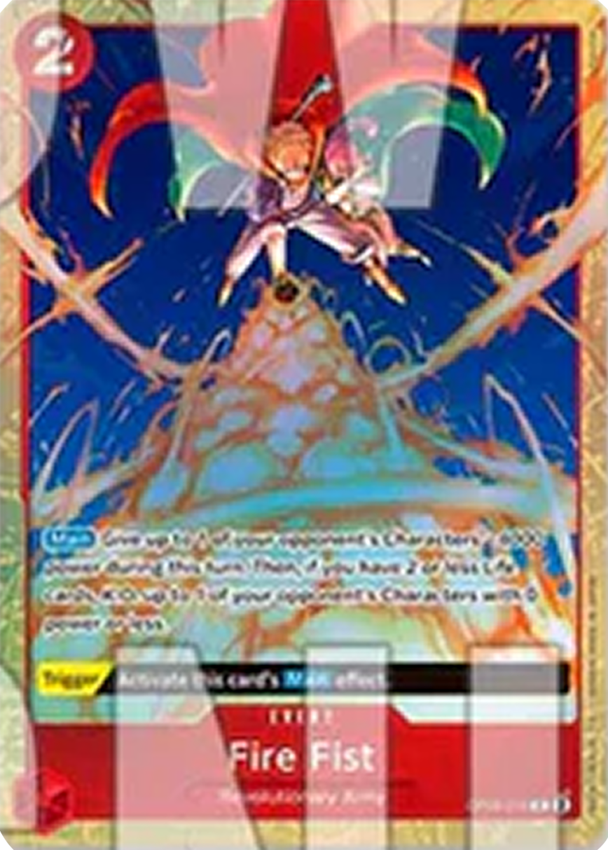 Fire Fist (OP05-019) - Unnumbered Promos (Rare) [UP-OP05-019] - Cards Beyond