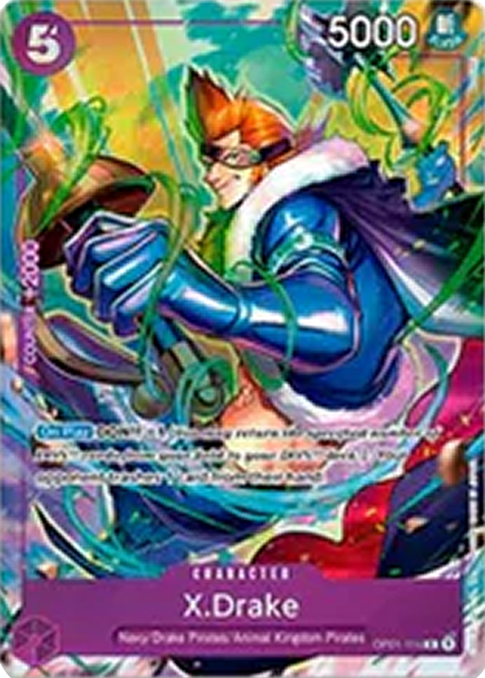 X.Drake (OP01-114) - Unnumbered Promos (Rare) [UP-OP01-114] - Cards Beyond
