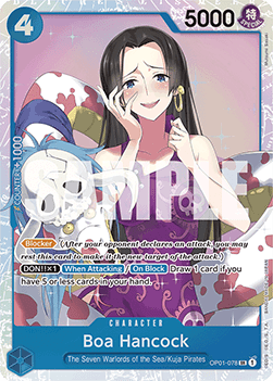 Boa Hancock (OP01-078) (V.1) - The Best (Super Rare) [PRB01-OP01-078] - Cards Beyond