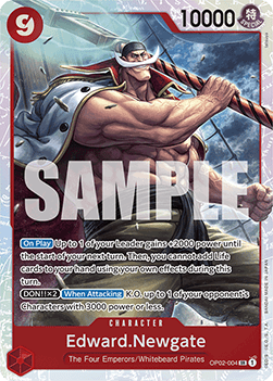 Edward.Newgate (OP02-004) (V.1) - The Best (Super Rare) [PRB01-OP02-004] - Cards Beyond