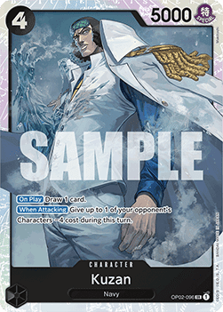 Kuzan (OP02-096) (V.1) - The Best (Super Rare) [PRB01-OP02-096] - Cards Beyond