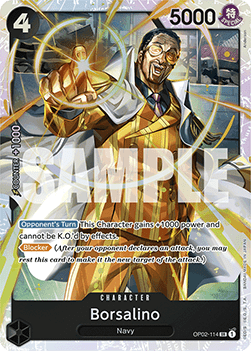 Borsalino (OP02-114) (V.1) - The Best (Super Rare) [PRB01-OP02-114] - Cards Beyond