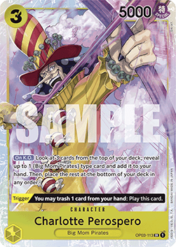 Charlotte Perospero (OP03-113) (V.1) - The Best (Super Rare) [PRB01-OP03-113] - Cards Beyond