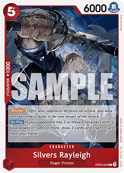 Silvers Rayleigh (OP09-005) - Emperors in the New World (Rare) [OP09-005] - Cards Beyond