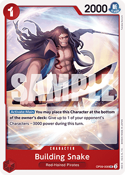 Building Snake (OP09-008) - Emperors in the New World (Uncommon) [OP09-008] - Cards Beyond