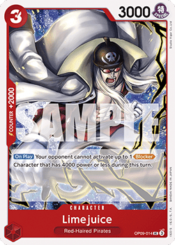Limejuice (OP09-014) - Emperors in the New World (Uncommon) [OP09-014] - Cards Beyond