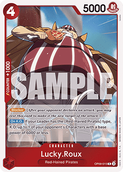 Lucky.Roux (OP09-015) - Emperors in the New World (Rare) [OP09-015] - Cards Beyond