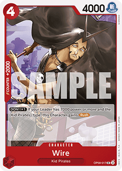 Wire (OP09-017) - Emperors in the New World (Uncommon) [OP09-017] - Cards Beyond