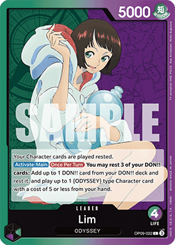 Lim (OP09-022) (V.1) - Emperors in the New World (Leader) [OP09-022] - Cards Beyond