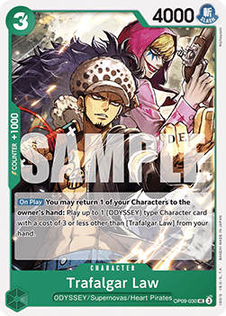 Trafalgar Law (OP09-030) - Emperors in the New World (Uncommon) [OP09-030] - Cards Beyond