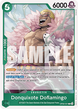 Donquixote Doflamingo (OP09-031) - Emperors in the New World (Rare) [OP09-031] - Cards Beyond