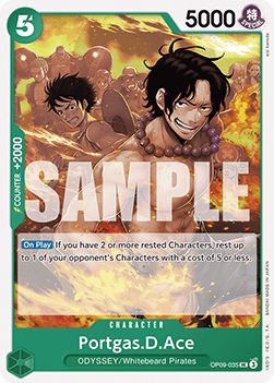 Portgas.D.Ace (OP09-035) - Emperors in the New World (Uncommon) [OP09-035] - Cards Beyond