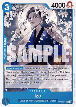 Izo (OP09-044) - Emperors in the New World (Uncommon) [OP09-044] - Cards Beyond