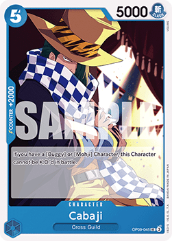 Cabaji (OP09-045) - Emperors in the New World (Uncommon) [OP09-045] - Cards Beyond