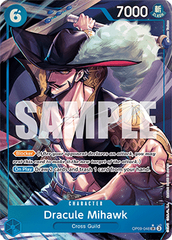 Dracule Mihawk (OP09-048) (V.2) - Emperors in the New World (Alternate Art) [OP09-048] - Cards Beyond