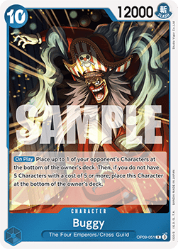 Buggy (OP09-051) (V.1) - Emperors in the New World (Rare) [OP09-051] - Cards Beyond