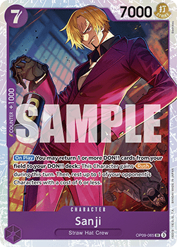 Sanji (OP09-065) (V.1) - Emperors in the New World (Super Rare) [OP09-065] - Cards Beyond