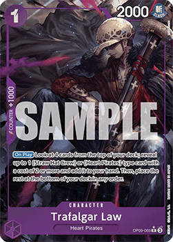 Trafalgar Law (OP09-069) (V.2) - Emperors in the New World (Alternate Art) [OP09-069] - Cards Beyond