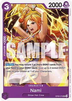 Nami (OP09-070) - Emperors in the New World (Uncommon) [OP09-070] - Cards Beyond