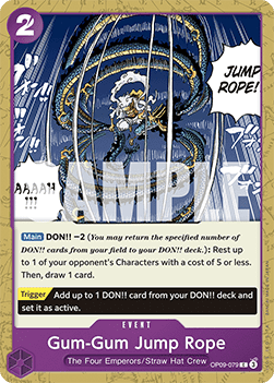 Gum-Gum Jump Rope (OP09-079) - Emperors in the New World (Common) [OP09-079] - Cards Beyond