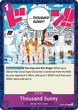 Thousand Sunny (OP09-080) - Emperors in the New World (Common) [OP09-080] - Cards Beyond