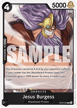 Jesus Burgess (OP09-086) - Emperors in the New World (Rare) [OP09-086] - Cards Beyond