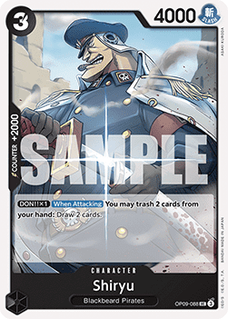Shiryu (OP09-088) - Emperors in the New World (Uncommon) [OP09-088] - Cards Beyond
