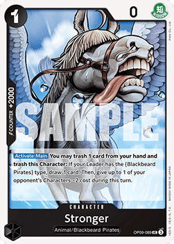 Stronger (OP09-089) - Emperors in the New World (Uncommon) [OP09-089] - Cards Beyond