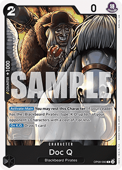 Doc Q (OP09-090) - Emperors in the New World (Rare) [OP09-090] - Cards Beyond