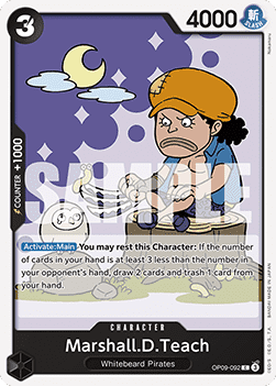 Marshall.D.Teach (OP09-092) - Emperors in the New World (Common) [OP09-092] - Cards Beyond