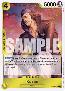 Kuzan (OP09-101) - Emperors in the New World (Rare) [OP09-101] - Cards Beyond
