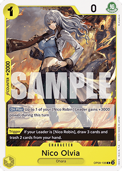 Nico Olvia (OP09-106) - Emperors in the New World (Common) [OP09-106] - Cards Beyond