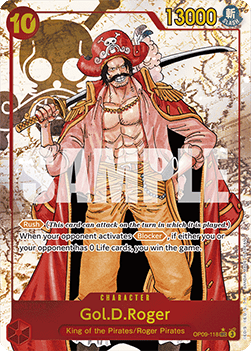 Gol.D.Roger (OP09-118) (V.2) - Emperors in the New World (Alternate Art) [OP09-118] - Cards Beyond