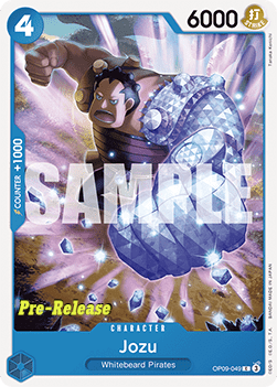 Jozu (OP09-049) - Promos: Emperors in the New World (Common) [OP09P-049] - Cards Beyond