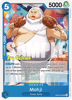 Mohji (OP09-053) - Promos: Emperors in the New World (Uncommon) [OP09P-053] - Cards Beyond