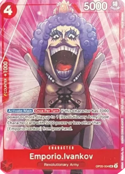 Emporio.Ivankov (OP05-004) (V.1) - Unnumbered Promos (Uncommon) [UP-OP05-004] - Cards Beyond