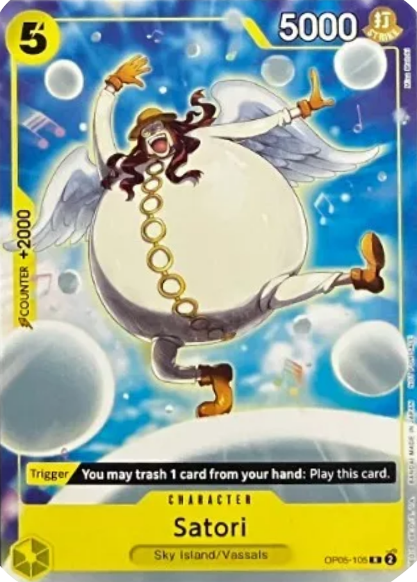 Satori (OP05-105) (V.1) - Unnumbered Promos (Rare) [UP-OP05-105] - Cards Beyond