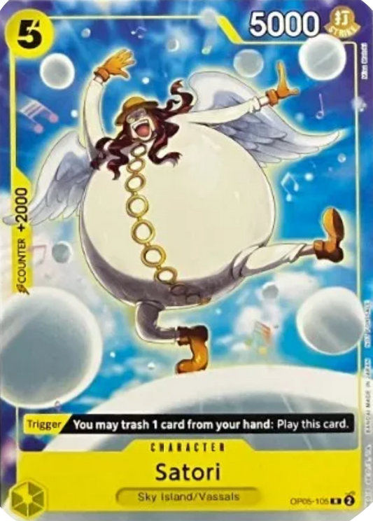 Satori (OP05-105) (V.1) - Unnumbered Promos (Rare) [UP-OP05-105] - Cards Beyond
