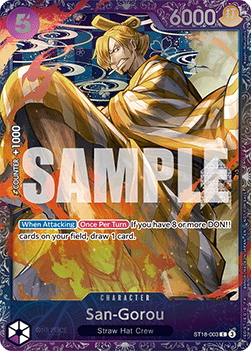 San-Gorou (ST18-003) (V.1) - Special Tournament Promos (Common) [STP-ST18-003] - Cards Beyond