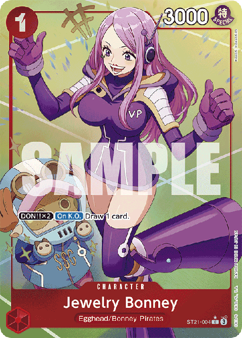 Jewelry Bonney (ST21-004) (V.2) - Starter Deck: EX Gear 5 (Alternate Art) [ST-21-004] - Cards Beyond